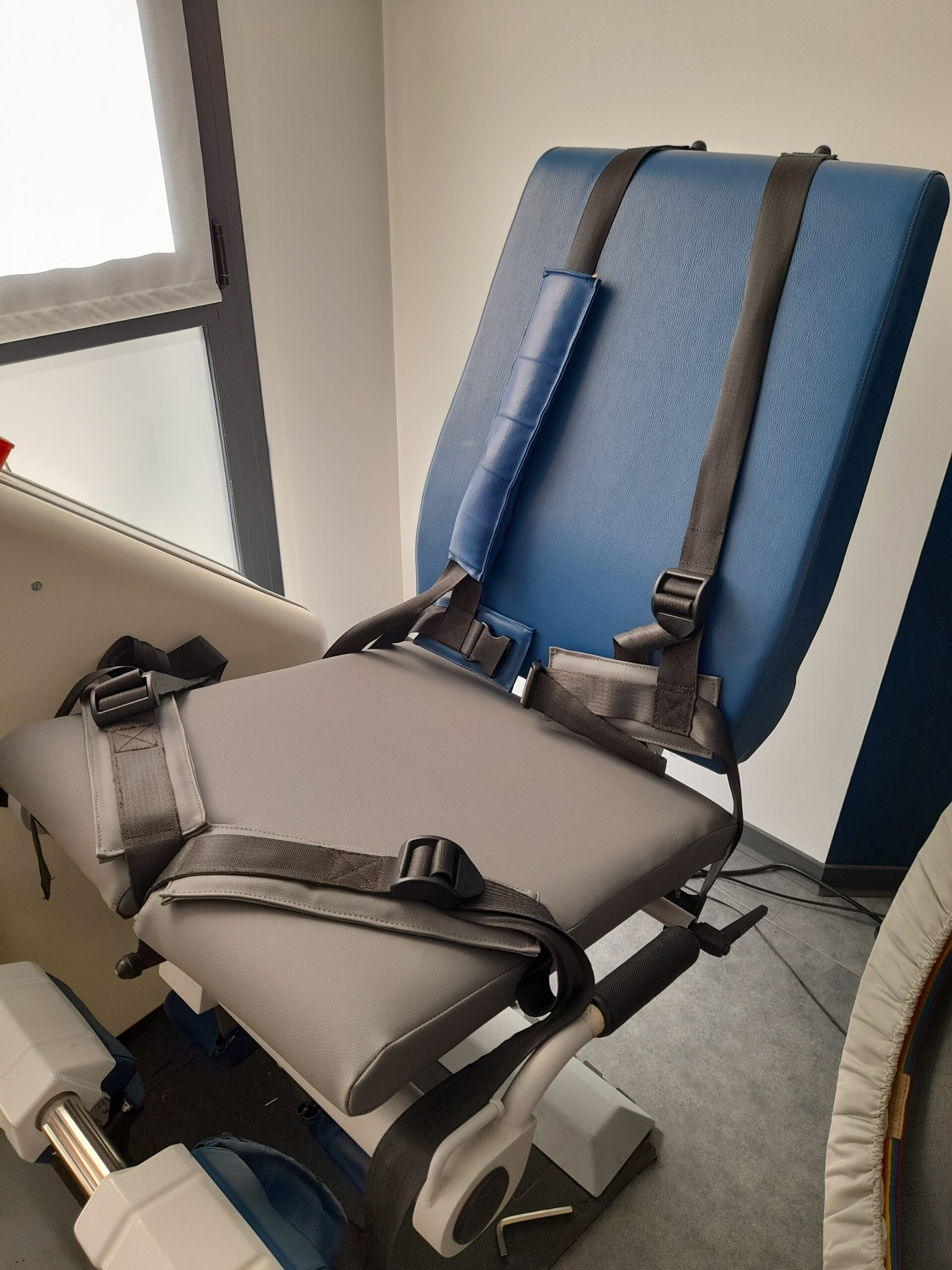 Fauteuil type isocinétisme