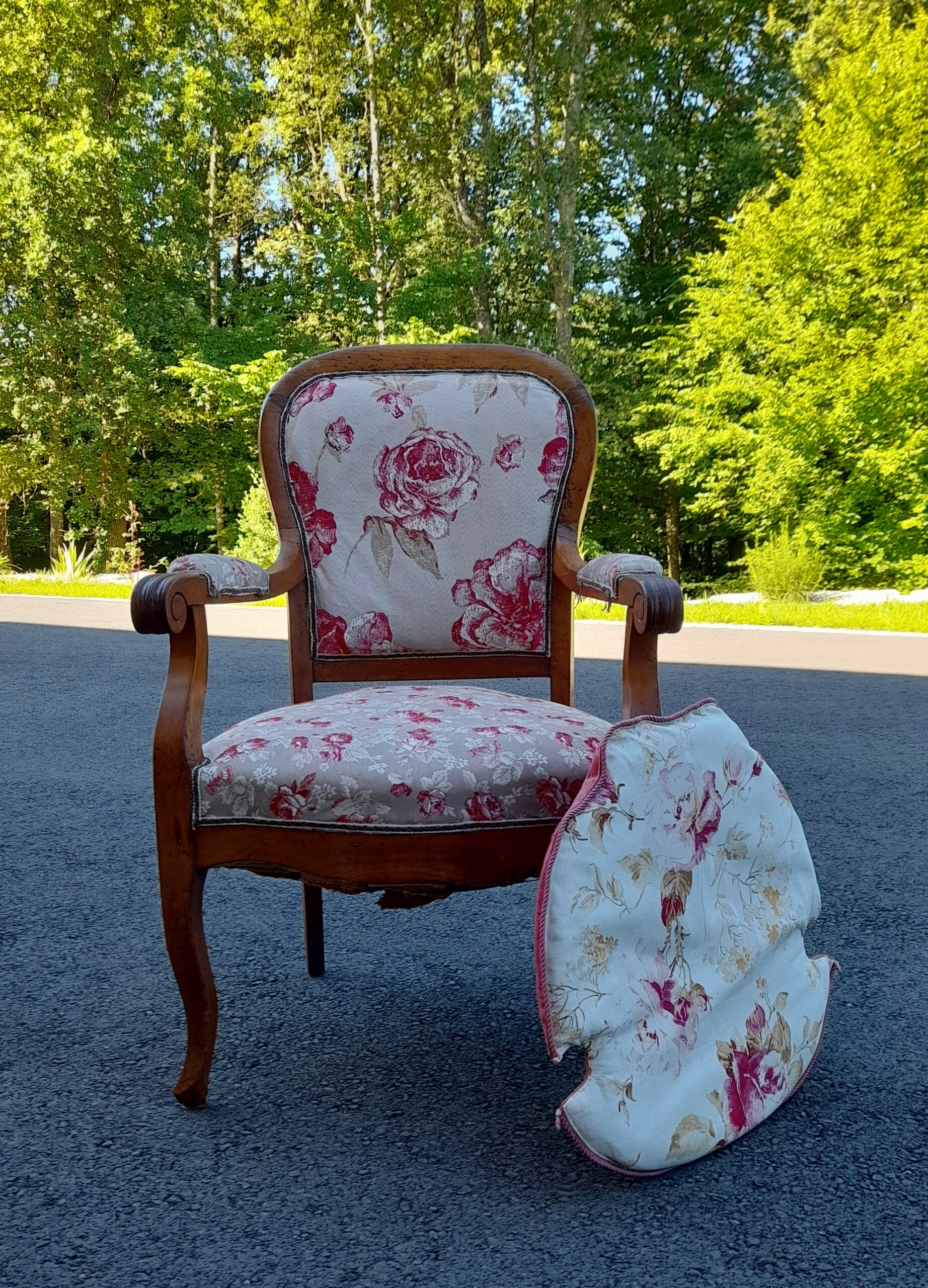 Fauteuil style Louis Philippe